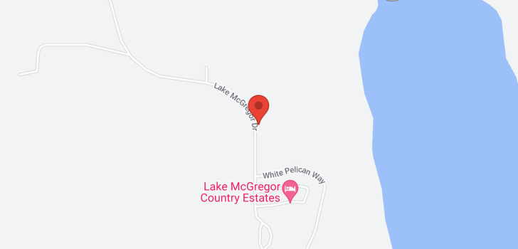 map of 22 Lake McGregor DR